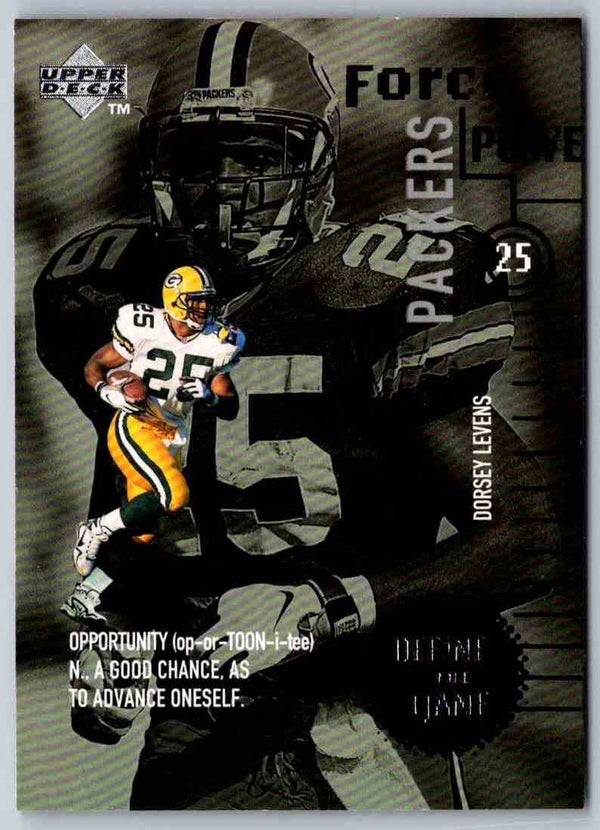 1998 Upper Deck Dorsey Levens #DG3