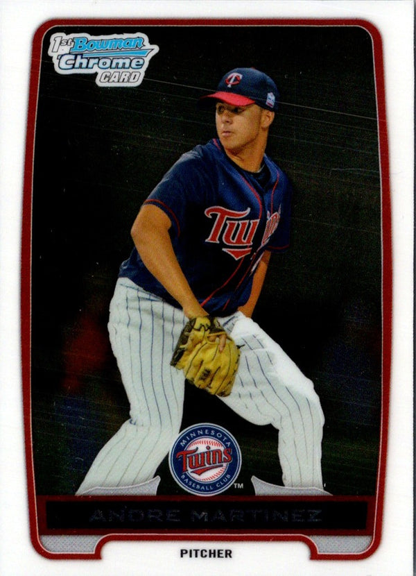 2012 Bowman Draft Picks & Prospects Chrome Andre Martinez #BDPP63