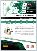 2010 Panini Absolute Memorabilia Brandon Marshall
