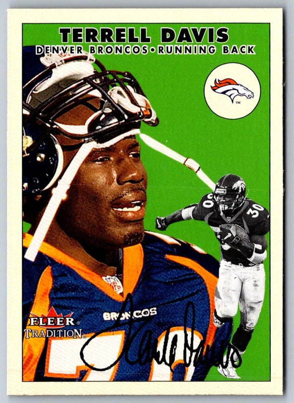 2000 Fleer Tradition Terrell Davis #130