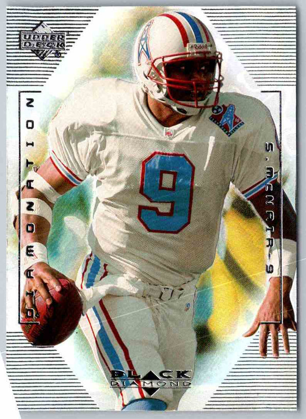 1999 Upper Deck Black Diamond Steve McNair #D16