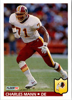 1992 Fleer Charles Mann #423