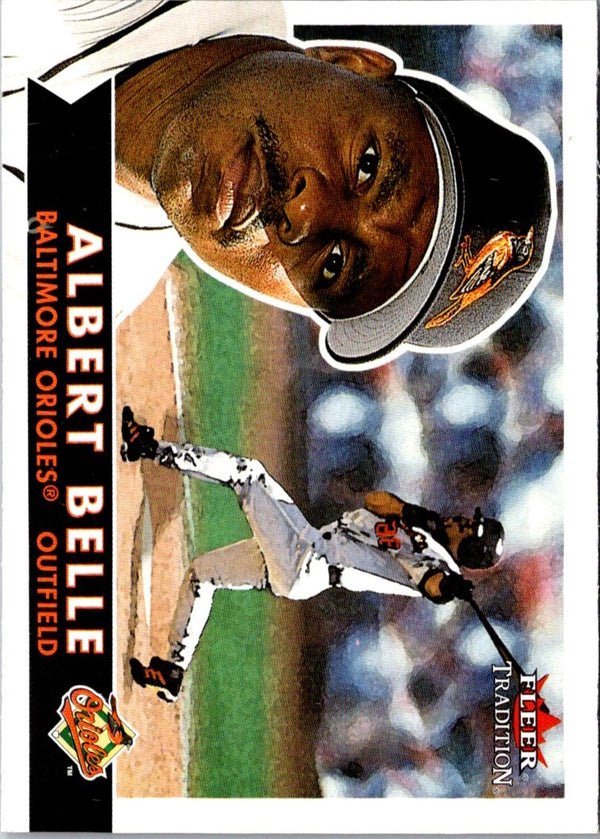 2001 Fleer Tradition Albert Belle #111