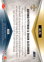 2007 Ultra Comparisons Antonio Pittman/Shaun Alexander #UC-PA