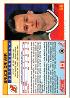 1991 Score Bruce Driver #89