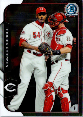 2015 Bowman Chrome Aroldis Chapman #119