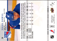 2008 Upper Deck Nigel Dawes #70