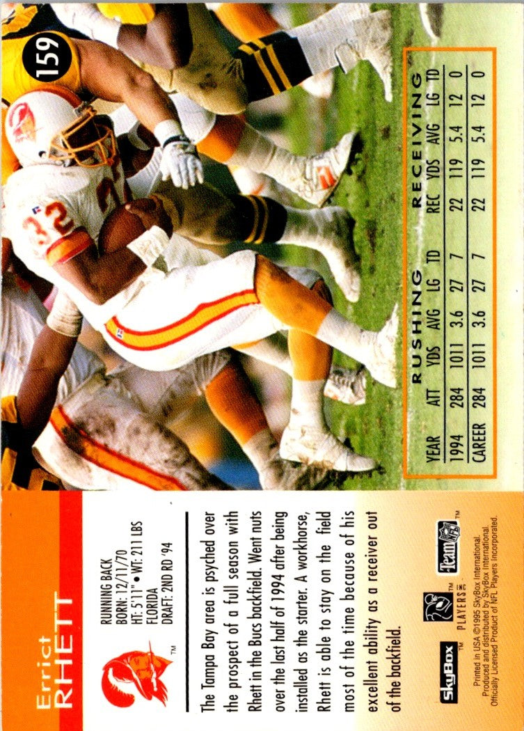 1995 SkyBox Impact Errict Rhett