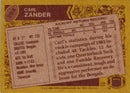1986 Topps Carl Zander