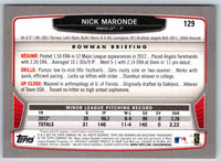 2013 Bowman Nick Maronde #129