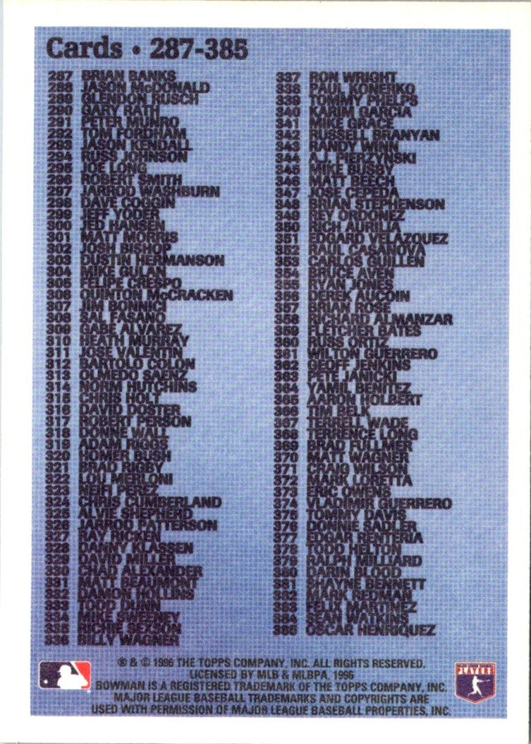 1997 Leaf Karim Garcia