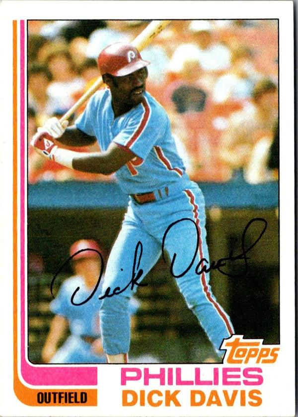 1982 Topps Dick Davis #352