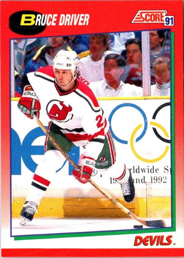 1991 Score Bruce Driver #89