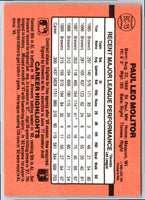 1991 Donruss Paul Molitor #3009