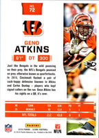 2016 Score Geno Atkins #72