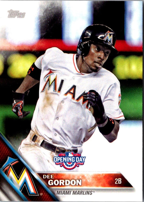 2016 Topps Opening Day Dee Gordon #OD-129