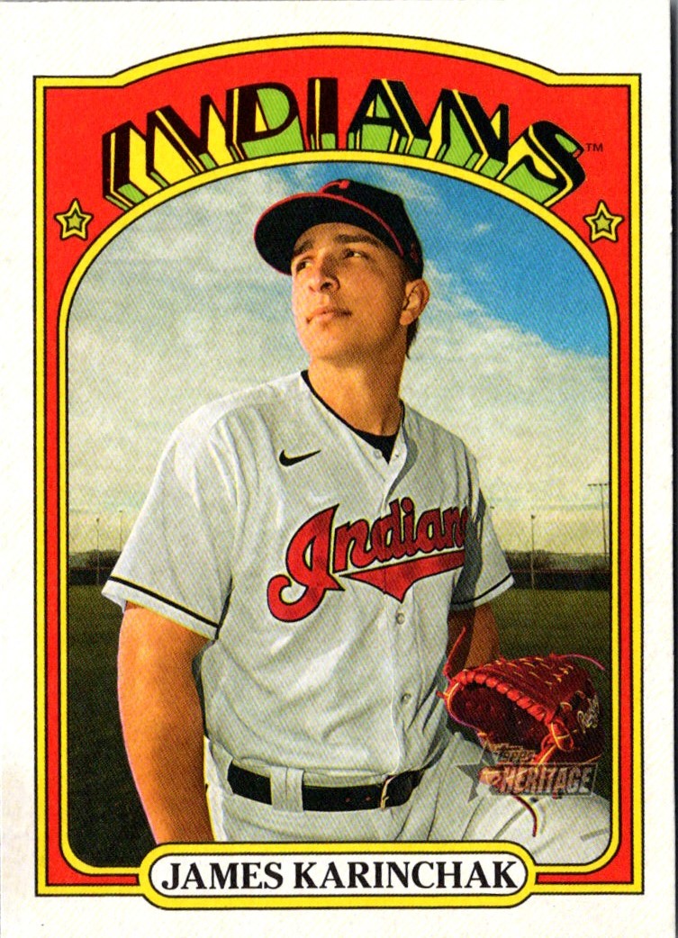 2021 Topps Heritage James Karinchak