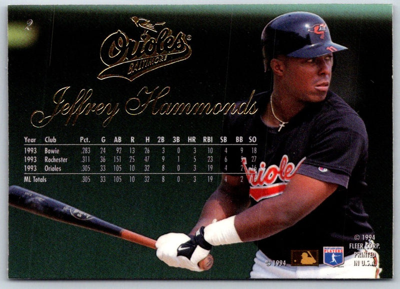 1994 Flair Jeffrey Hammonds