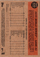 2011 Topps Heritage Matt Cain Dominates