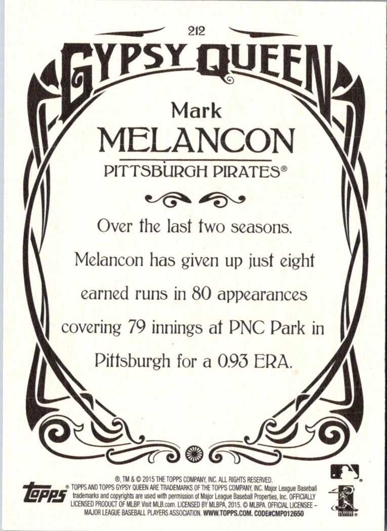 2015 Topps Gypsy Queen Mark Melancon