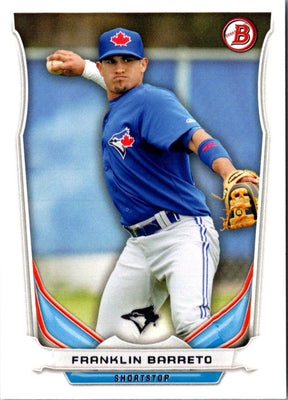 2014 Bowman Draft Picks & Prospects Top Franklin Barreto #TP-78