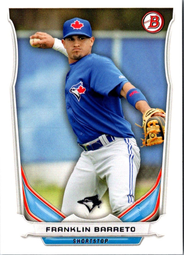 2014 Bowman Draft Picks & Prospects Top Franklin Barreto #TP-78