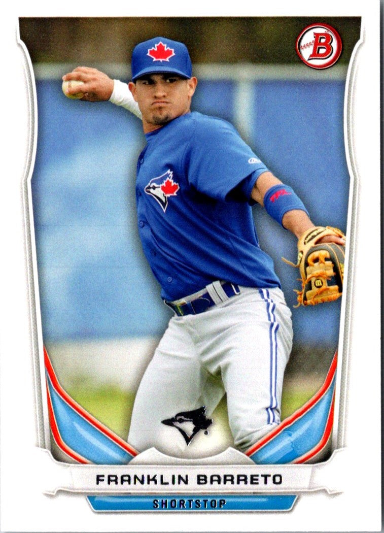 2014 Bowman Draft Picks & Prospects Top Franklin Barreto