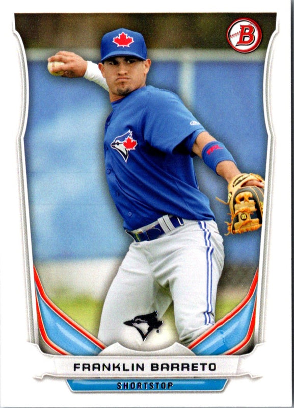2014 Bowman Draft Picks & Prospects Top Franklin Barreto #TP-78