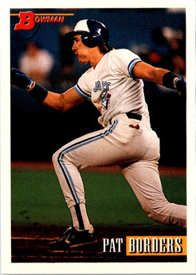 1993 Bowman Pat Borders #687