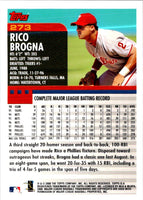 2000 Topps Rico Brogna #273