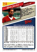 1993 Topps Stan Javier #712