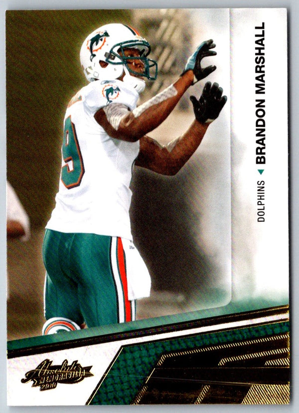 2010 Panini Absolute Memorabilia Brandon Marshall #51