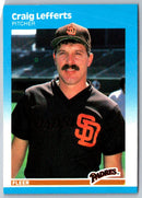 1987 Fleer Craig Lefferts