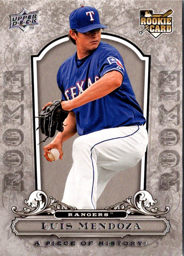 2008 Upper Deck A Piece of History Luis Mendoza