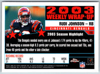 2004 Topps 1st Edition Rudi Johnson #305