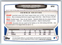 2013 Bowman Ericson Leonora #BP93