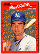 1991 Donruss Paul Molitor
