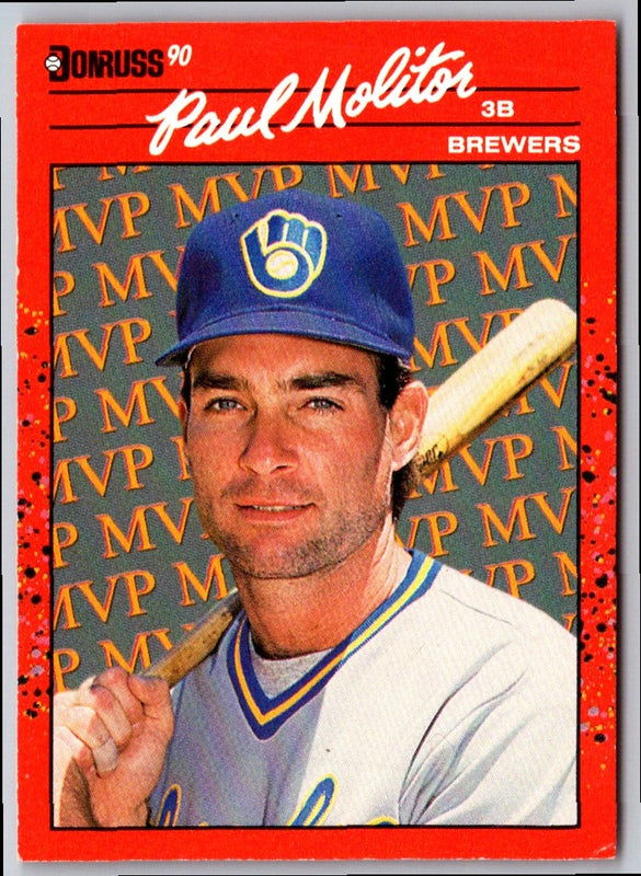 1991 Donruss Paul Molitor #3009