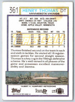 1994 Topps Henry Thomas #361
