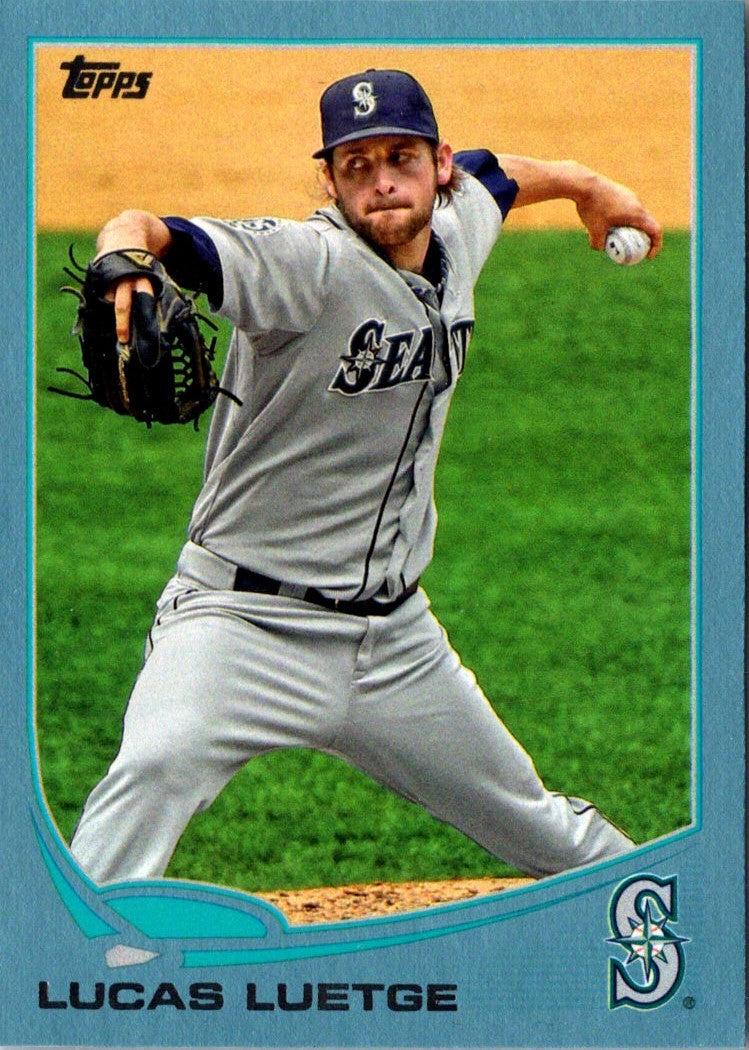 2013 Topps Lucas Luetge