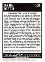 1993 Upper Deck All-Time Heroes Babe Ruth/Lou Gehrig #131