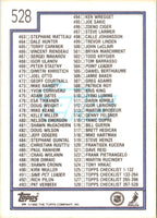 1992 Topps Checklist 4 #528