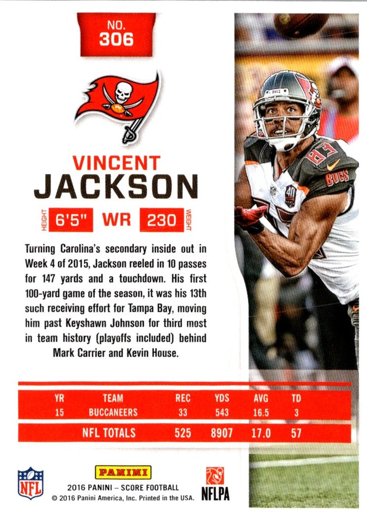 2016 Score Vincent Jackson