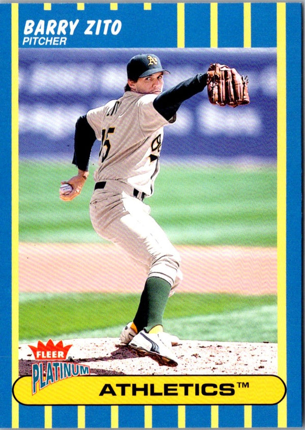 2003 Fleer Platinum Barry Zito #200