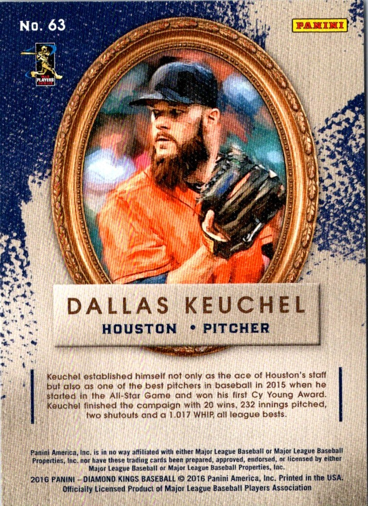 2016 Panini Diamond Kings Dallas Keuchel