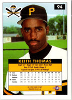 1992 Fleer Excel Keith Thomas #94