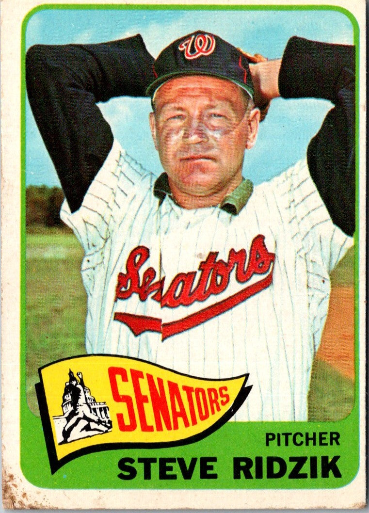 1965 Topps Steve Ridzik