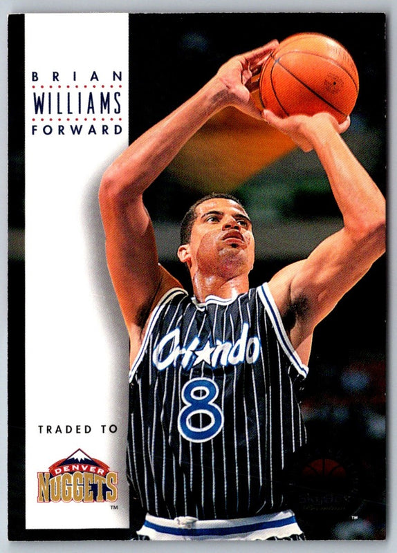 1993 SkyBox Brian Williams #137
