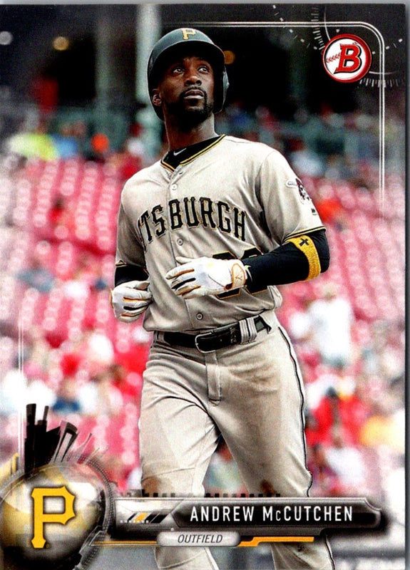2017 Bowman Silver Andrew McCutchen #18 /499