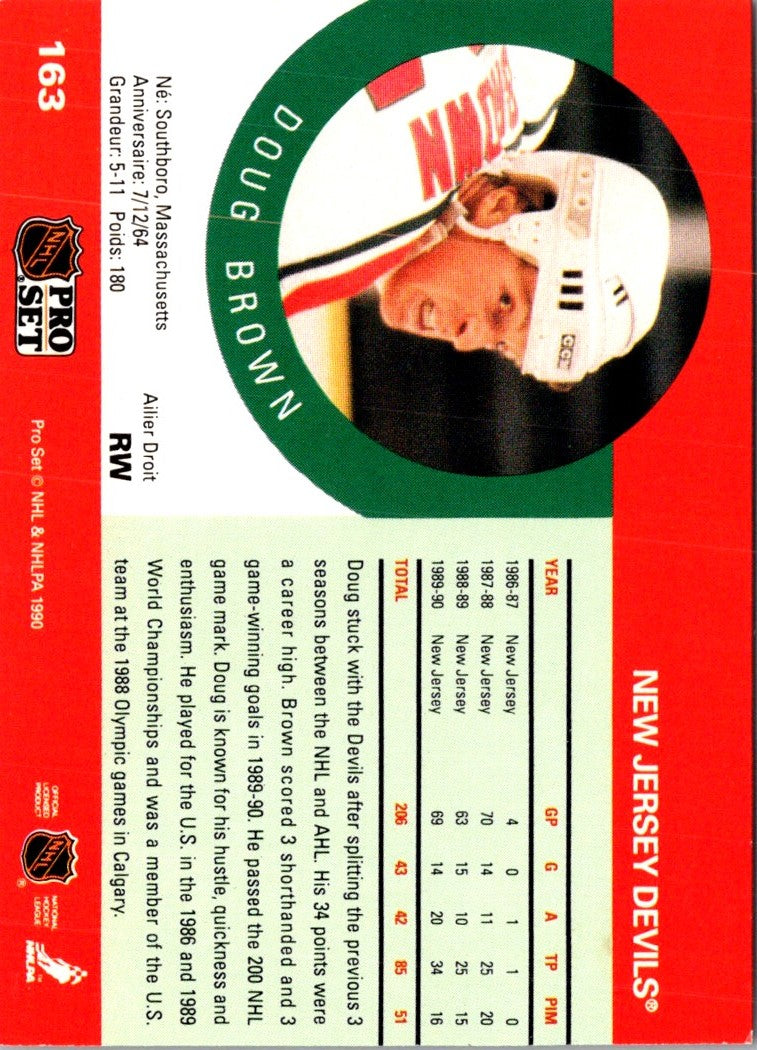 1990 Pro Set Doug Brown